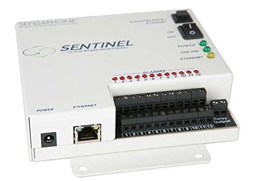 Image of Sensaphone Sentinel in Weatherproof Enclosure with a Solid Door