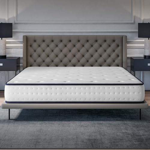 COSMOS   Colchón 150x190 cm   Upsilon   Espuma HR y Blue Latex   Confort Equilibrado   7 Zonas   Reversible   Hipoalergénico   Duradero   Independencia de lechos   Transpirable