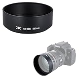 JJC 62mm Screw-in Mount Standard Aluminum Metal Lens Hood for Lenses with 62mm Front Filter Thread for Fujifilm XF 56mm f/1.2 R, XF 55-200mm f/3.5-4.8 R, Nikon Nikkor 70-300mm f/4-5.6G Lens