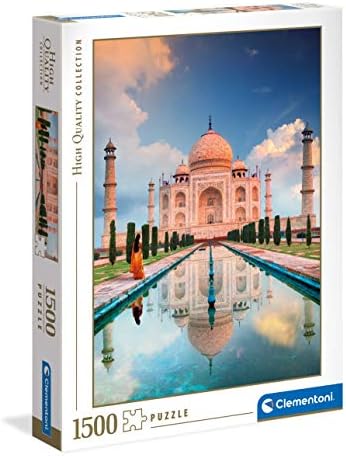 Clementoni Collection-Taj Mahal-puzzle 1puzzle adulti 500 pezzi, Made in Italy, Multicolore, 31818