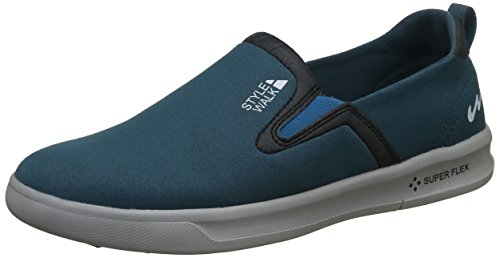 Image of Campus Mens Style Walk Green Running Shoe - 6 UK (LS-202)