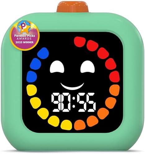 Digital Visual Timer for Kids - Rechargeable 99 Min Timer - Focus & Smoother Routines - Visual Timer for Classroom, ADHD Autism Toddler Support - Daily Use at Home, Therapy or School