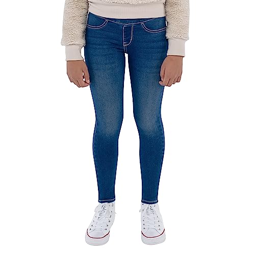 Levi's Girls' Skinny Fit Pull on Jeggings - Image 4