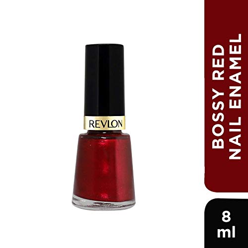 Image of Revlon Bossy Red (Nail Enamel (Winter Collection)) 8 Ml, Red, 8 ml