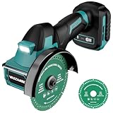 Cordless Cut Off Tool Compatible with Makita 18V Battery, 18,000 RPM Brushless Motor, 4