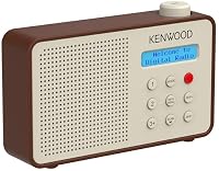 Kenwood CR-M25DAB-T - Tragbares DAB+ Radio mit Bluetooth, Automatic Safety Alert (ASA), Li-Ion Akku & LC-Display, USB-C Ladeanschluss, Kopfhörer-Ausgang, Mocca – Ansicht 3