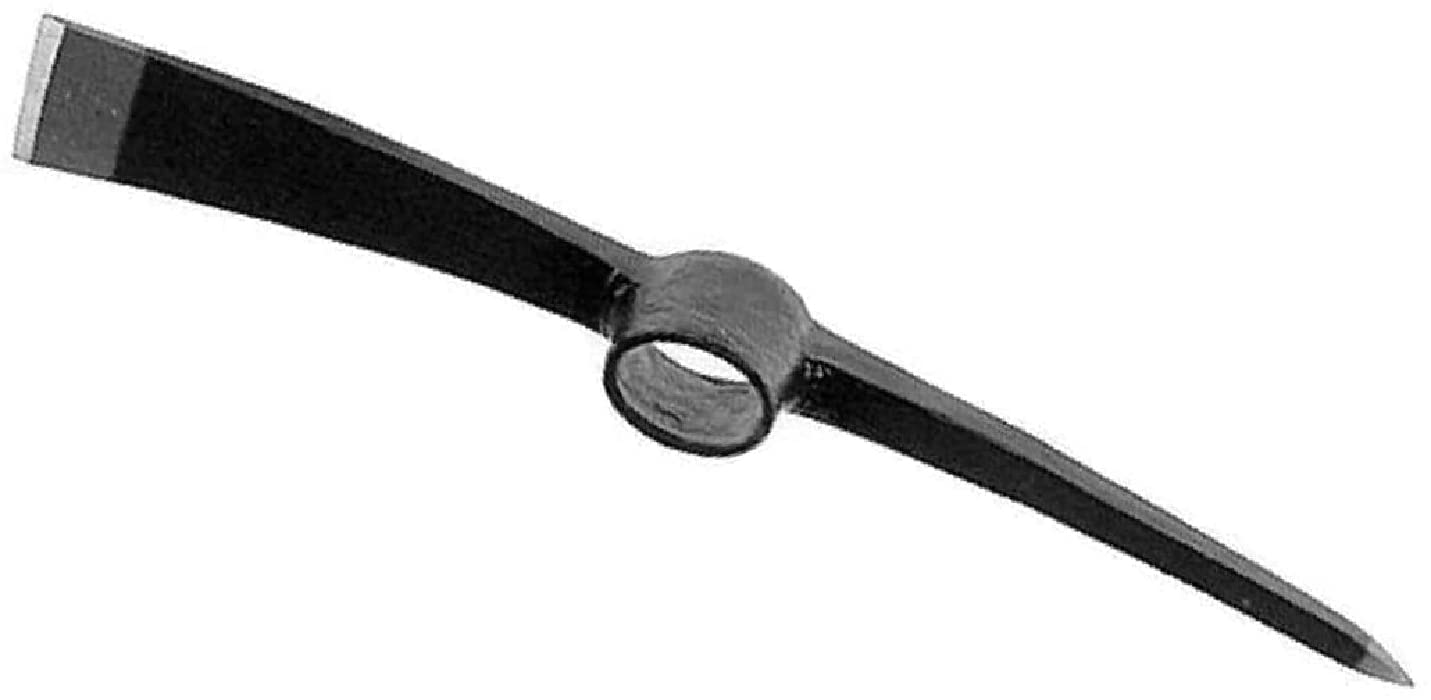 kippen 3011A - 1.5 kg Pickaxe with Oval Eye in Forged Steel, Black - Image 2