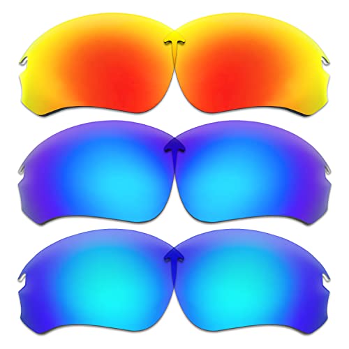 Lentilles pour Oakley SI Speed Jacket pour remplacer des verres rayés 3 couleur
