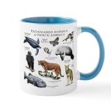 CafePress Endangered Species Of North America Mug 11 oz (325 ml) Ceramic Coffee Mug