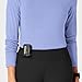 WonderWink Layers Women’s Silky Long Sleeve Tee — Ceil Blue, Small