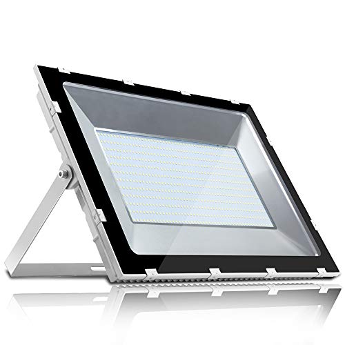 Led Fluter, Shinning-Star Strahler, Floodlight, Strahler außen, Wandleuchte, Industrielampe, Strahler für Garten, Fabrik usw, 10000LM, 6000-6500 Kelvin, IP65 wasserfeste Lampe u0085 (500w, Kühles Weiß)