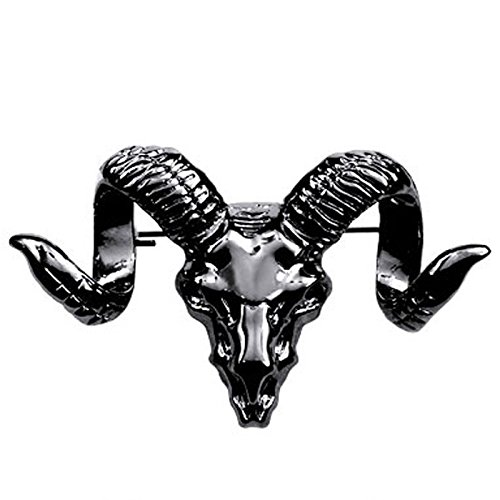 Patch Nation Sheeps Head Ram Cosplay Metal Pin Badge