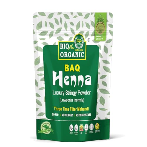 Polvo de Henna Natural para Cabello Marrón 400g miniatura 1