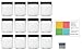 Clear 4 oz Plastic Jars with Black Lids (12 pk) with Mini Jar - PET Round Refillable Containers