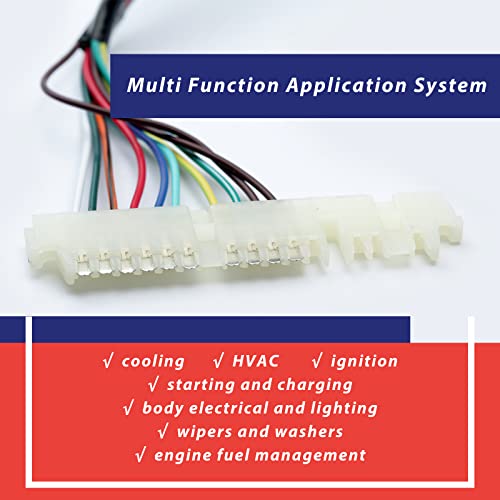 D6262D Turn Signal Switch Compatible With Plymouth Dodge Jeep Gmc Cadillac Oldsmobile Chevrolet Pontiac Buick 1976-2002, Multi-Function Turn Indicator Signal Switch Replace Tw20T #TOP5