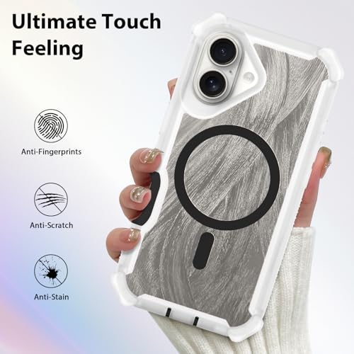 Coque iPhone 17 résistante aux chocs design plume laser esthétique - 7