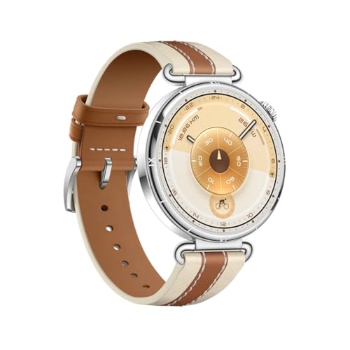 Huawei Watch GT 6 GPS-Smartwatch, 41 mm, AMOLED-Touchscreen, bis zu 14 Tage Akkulaufzeit, Radfahren, 100+ Sportmodus, iOS- und Android-kompatibel, ganzt&auml;gige Gesundheits&uuml;berwachung, emotionales