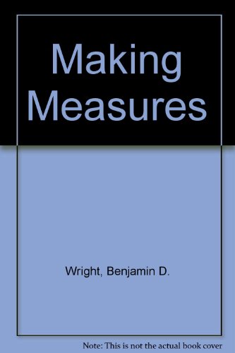 Making Measures 0974987115 Book Cover