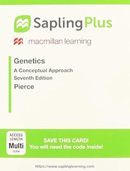 Paperback Loose-Leaf Version for Genetics: A Conceptual Approach & Saplingplus for Genetics: A Conceptual Approach (Multi-Term Access) [With eBook] Book