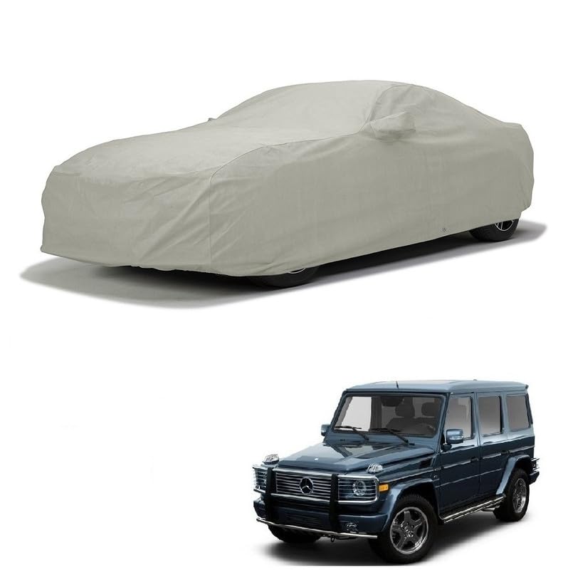 Weather Mate Car Body Cover for Mercedes-Benz G Wagon G 63 | 100% Waterproof Scratch Proof (Cotton Lining) | 100% Perfect Fitting with Side Mirror & Antenna Pocket