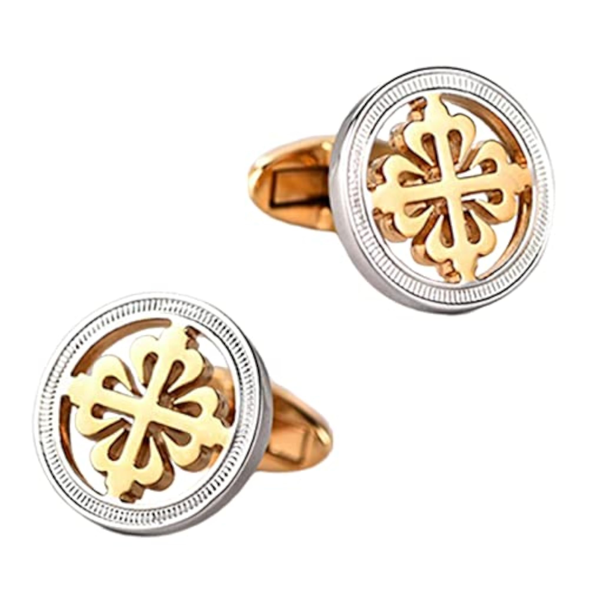 Luxury Dress Shirt Cuff Links Unisex Cufflinks