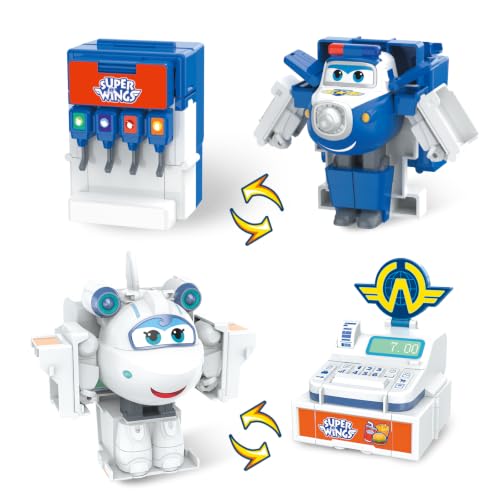 Super Wings Jouets Robots transformables 5+ Série Foodie Paul Astra