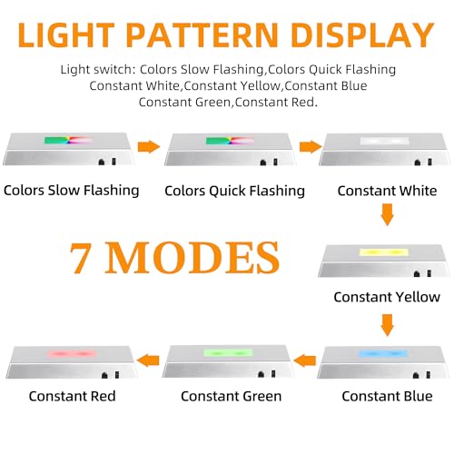 image for EUSTUMA LED Light Base Rectangle Display Stand In A Variety of Colors,