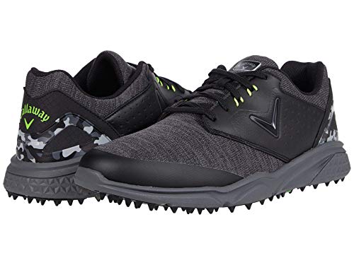 Callaway Men's Coronado v2 SL Golf Shoe, Black/Grey, 13