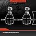A-Premium 2 x Front Lower Ball Joint, Compatible with BMW 328i xDrive 2009-2013, 325xi/330xi 2006, 328xi/335xi 2007-2008, 335i xDrive 2009-2013, X1 2012-2015, X5 2000-2006