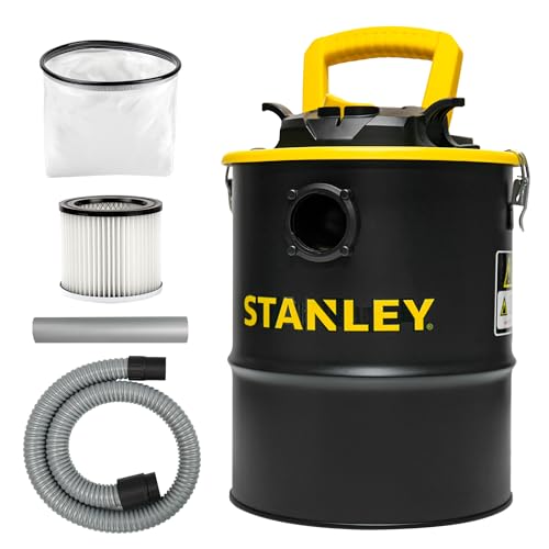 STANLEY 4-Gallon Ash Vacuum 4HP for Fireplaces & Grills