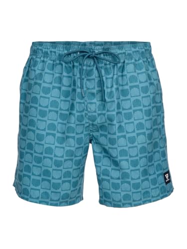 Maillot de bain pour homme Brunotti Cester-Mini short de bain bleu short de plage sport