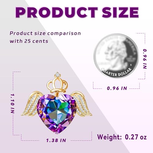 Image of Brooches For Women,14k Gold Plated Copper,Crystal Brooch,Love Brooch,Heart Brooches,Brooches Pin for Birthday, Christmas,Valentines, Wedding Parties, Anniversaries,Mother's Day