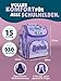 Familando - Schulranzen Set - 10-teilig mit Schultüte - Disneys Lilo und Stitch - Ergonomisch, stabil & mit gepolstertem Rücken - 930g leicht - 15L Volumen - Mit Reflektoren - ab 1. Klasse