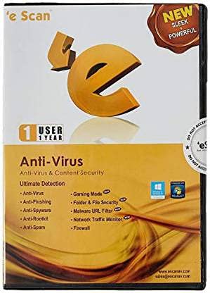 eScan Antivirus 1 PC 1 Year Digital Delivery (Email Delivery In 2Hrs.) (B098P46R3B) Amazon Price History, Amazon Price Tracker