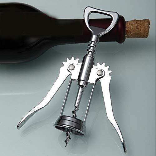 1Pc roestvrij stalen flesopener ober metalen wijn kurkentrekker fles handvat opener kurkentrekkers 16 x 5.5 x3.5cm… - Image 6