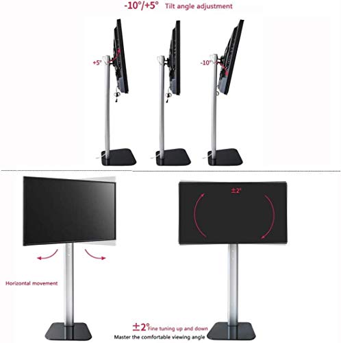 Soporte Universal para TV de Piso 37-60" con Base de Vidrio miniatura 6
