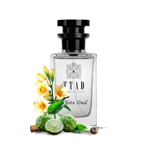 Image of TTAD Men White Oud Luxury Perfume for Men 100ml | Long Lasting Arabic Eau De Parfum | Premium Oud Fragrance with Lemon, Iris & Agarwood Notes | Elegant Daily & Evening Perfume for Men