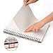 AGPTEK Sketch Book, Art Sketch Book 9''X12, 2 Packs (68lb/100g), Spiral Bound with Easy-to-Remove Pages, Great for Artists, Writers & Illustrators