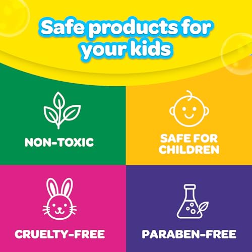 Crayola Bath Tub Doodles Jumbo Bath Time Play Set, Includes 40 Color Bath Dropz, 1 Bath Bomb, 2 Body Wash Pens & 4 Floating Toys, Non-Toxic, Stain Free - image 5