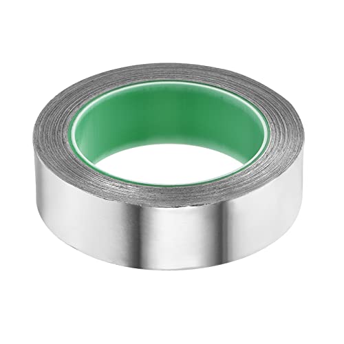 Image of Aluminum Foil Tape Adhesive Metal Tape, [for Sealing Patching Hot Cold HVAC, Duct, Pipe Insulation] - 1.2 inch /66ft /2.4 Mil
