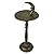 Zeckos 23 inch Tall Bronze Finish Cast Iron Sun, Moon Face and Stars Celestial Sundial - Decorative Garden Pedestal Sun Clock - Great Accent for Outdoor Décor
