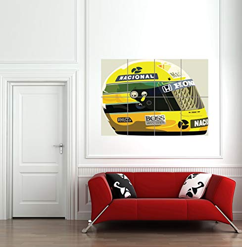 Doppelganger33 LTD Ayrton Senna Panel Wall Art