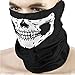 Produktbild HYLEI 1 Stück Motorrad Schal Schädel Ghost Scarf Biker Gesicht Hals Schal Sturmhaube Halloween Masquerade Unisex