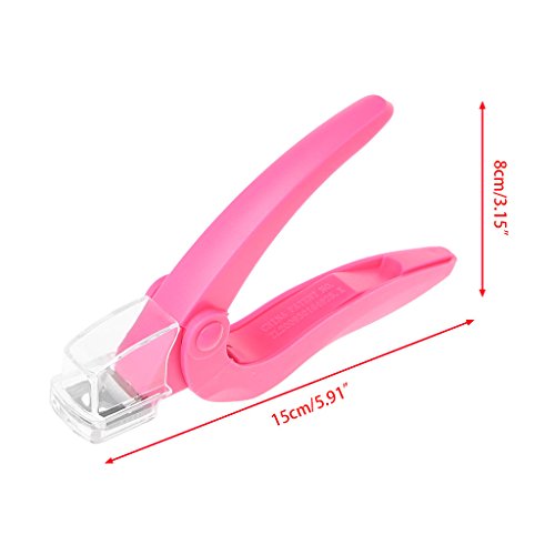 CAFFAINA Pro Edge Nail Art Maniküre Acryl Gel Falsche Tipps Clipper Cutter Nägel Schere – Bild 6