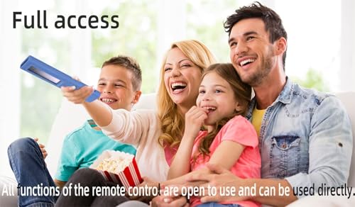 Image of Silicon Protective Case Cover Compatible with Samsung Frame TV Remote 2022 TM2280E QLED TV BN68-13897A (Remote Not Included) - Glow in Dark Blue