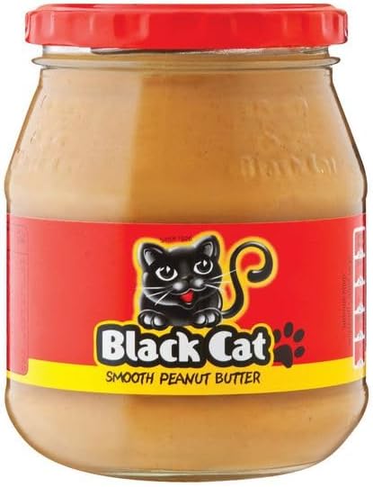 Black Cat Smooth Peanut Butter - No Added Sugar or Salt - 400g