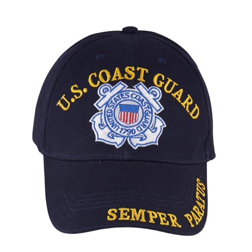 United States Coast Guard Gorra Militar Ajustable Algodón miniatura 2
