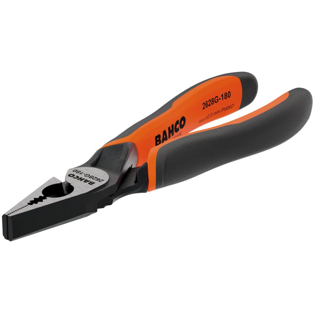 Bahco Kombizange/Backen 39mm, gebogen Schneidkraft → 3,0 mm 200 mm