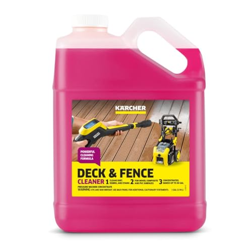 Kärcher Wood Fence & Deck Cleaner, 40 Gal Concentrate