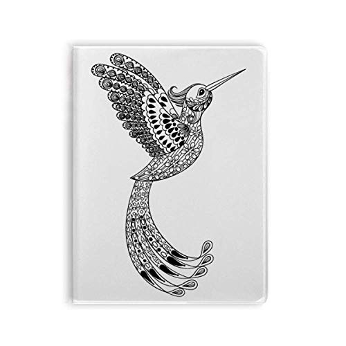 Carnet de notes avec couverture souple oiseaux au fini satiné et papier velouté